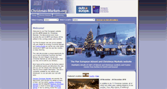 Desktop Screenshot of christmas-markets.org
